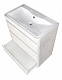 Style Line Мебель для ванной напольная Атлантика 80 (3 ящ.), Люкс, бетон крем, PLUS – фотография-21